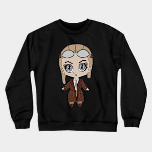 Amelia Earhart Crewneck Sweatshirt